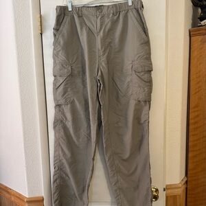 REI Gray Cargo Pants with Durable Fabric